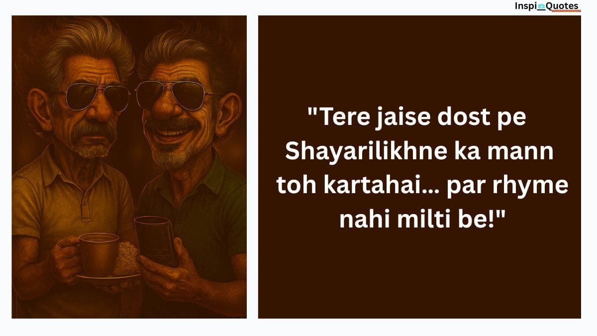 Funny Shayari for Friends