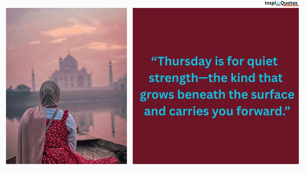 Thursday motivation – inspirational Thursday quote image