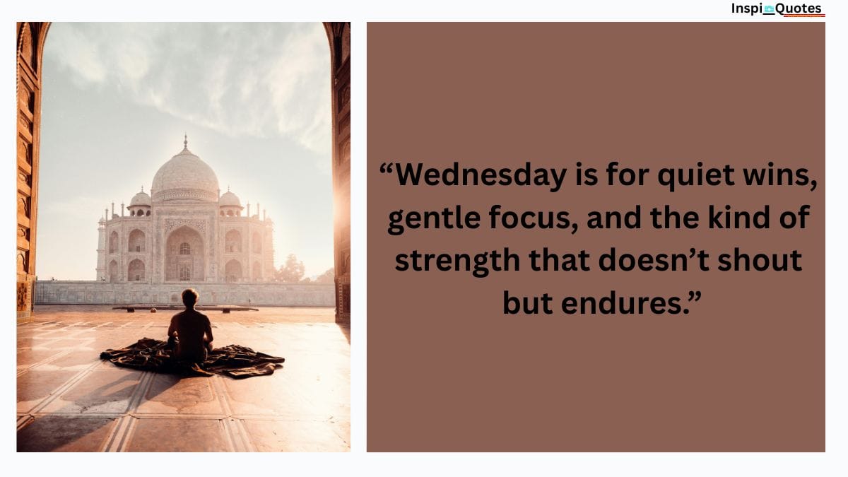 Wednesday motivation – inspirational Wednesday quote image