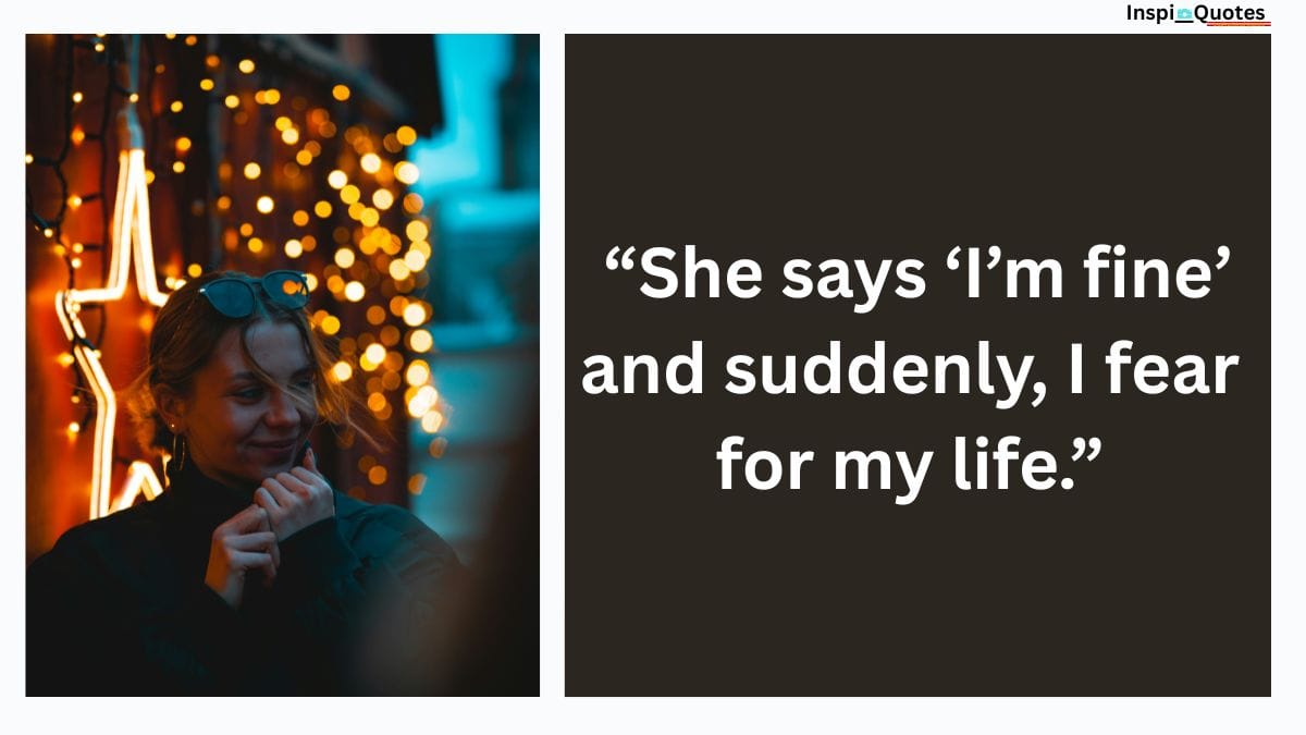 Funny English quote about wives